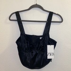 Zara corset top